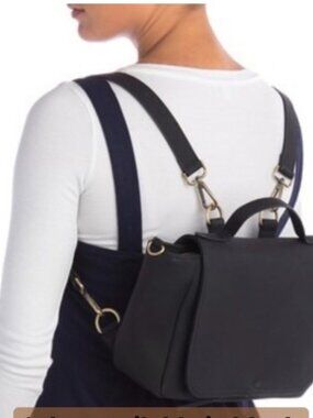 NWOT (Other) Colab Black Convertible Backpack/Messenger Bag.